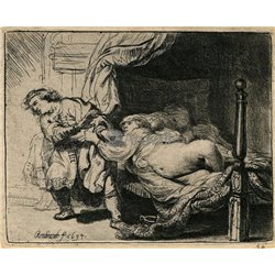 Иосиф и жена Потифара - Модульная картины, Репродукции, Декоративные панно, Декор стен