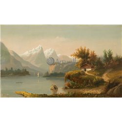 Итальянский вид - Модульная картины, Репродукции, Декоративные панно, Декор стен