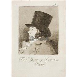 Капричос - Лист 1. Гойя Лусиентес, художник - Модульная картины, Репродукции, Декоративные панно, Декор стен