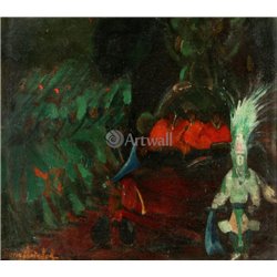 Китайский театр - Модульная картины, Репродукции, Декоративные панно, Декор стен