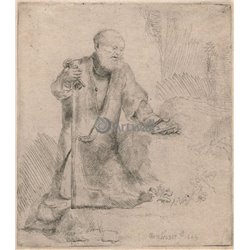 Кающийся св. Петр - Модульная картины, Репродукции, Декоративные панно, Декор стен