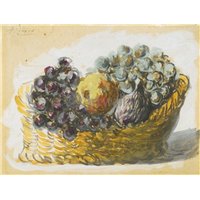 Портреты картины репродукции на заказ - Корзина с фруктами