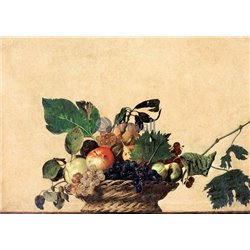 Корзина с фруктами - Модульная картины, Репродукции, Декоративные панно, Декор стен