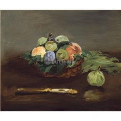 Корзина с фруктами - Модульная картины, Репродукции, Декоративные панно, Декор стен