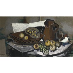 Корзина с плодами - Модульная картины, Репродукции, Декоративные панно, Декор стен