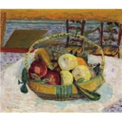 Корзина с фруктами - Модульная картины, Репродукции, Декоративные панно, Декор стен