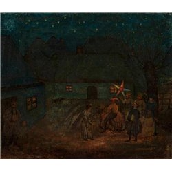 Краковская кроватка - Модульная картины, Репродукции, Декоративные панно, Декор стен