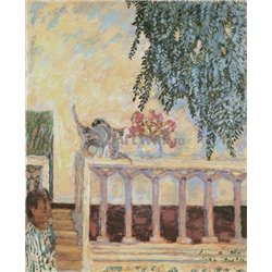 Кошки на перилах - Модульная картины, Репродукции, Декоративные панно, Декор стен