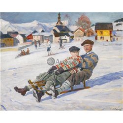 Король Кэрол II и принц Мишель де Романи - Модульная картины, Репродукции, Декоративные панно, Декор стен