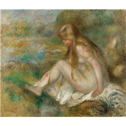 Купальщица - Модульная картины, Репродукции, Декоративные панно, Декор стен