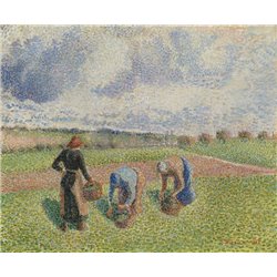 Крестьянки, собирающие травы, Егарни - Модульная картины, Репродукции, Декоративные панно, Декор стен