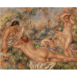 Купальщицы - Модульная картины, Репродукции, Декоративные панно, Декор стен