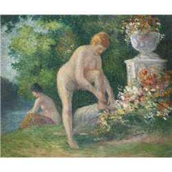 Купальщицы - Модульная картины, Репродукции, Декоративные панно, Декор стен