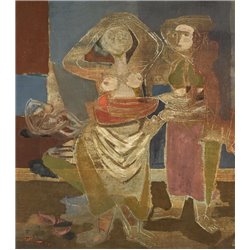 Купальщицы - Модульная картины, Репродукции, Декоративные панно, Декор стен