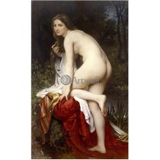 Картина на холсте по фото Модульные картины Печать портретов на холсте Купальщица