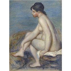 Купальщица - Модульная картины, Репродукции, Декоративные панно, Декор стен