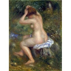 Купальщица - Модульная картины, Репродукции, Декоративные панно, Декор стен