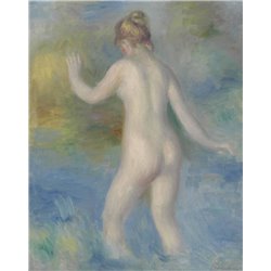 Купальщица - Модульная картины, Репродукции, Декоративные панно, Декор стен