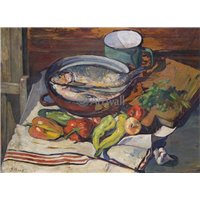 Портреты картины репродукции на заказ - Кухонный натюрморт