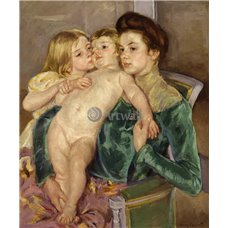 Картина на холсте по фото Модульные картины Печать портретов на холсте Ласка