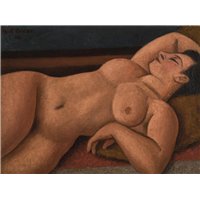 Лежащая обнаженная