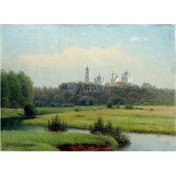 Летний пейзаж - Модульная картины, Репродукции, Декоративные панно, Декор стен