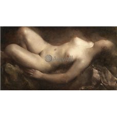 Картина на холсте по фото Модульные картины Печать портретов на холсте Лежащая обнаженная