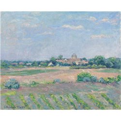 Луг недалеко от Сен-Венсан-сюр-Жар - Модульная картины, Репродукции, Декоративные панно, Декор стен