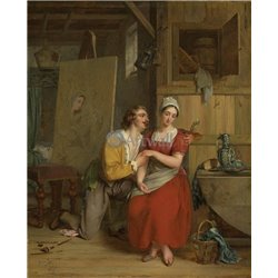 Любовь к модели - Модульная картины, Репродукции, Декоративные панно, Декор стен