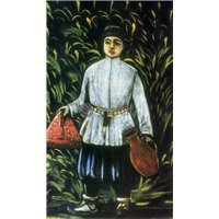 Мальчик несет обед
