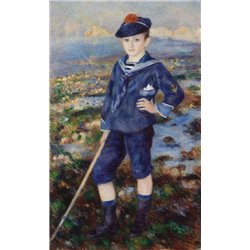 Мальчик в морском костюме - Модульная картины, Репродукции, Декоративные панно, Декор стен