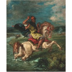 Марокканский всадник - Модульная картины, Репродукции, Декоративные панно, Декор стен