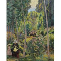 Мадам Гийомен и ее дочь Маделин