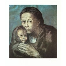 Картина на холсте по фото Модульные картины Печать портретов на холсте Мать и дитя