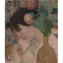 Мать и дитя - Модульная картины, Репродукции, Декоративные панно, Декор стен