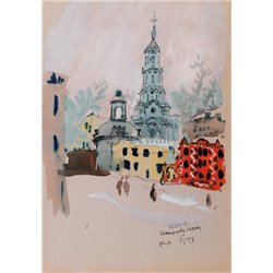 Меньшикова башня - Модульная картины, Репродукции, Декоративные панно, Декор стен