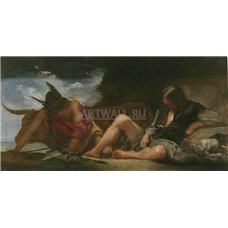 Картина на холсте по фото Модульные картины Печать портретов на холсте Меркурий и Аргус