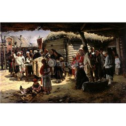 Молебен на пасху - Модульная картины, Репродукции, Декоративные панно, Декор стен
