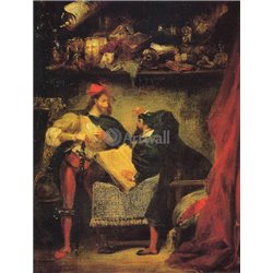 Мефистофель и Фауст - Модульная картины, Репродукции, Декоративные панно, Декор стен