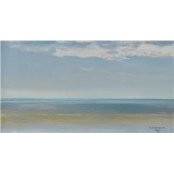 Море в Ла Панне - Модульная картины, Репродукции, Декоративные панно, Декор стен