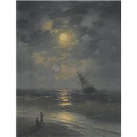 Море в лунном свете