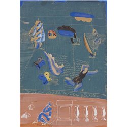 Море - Модульная картины, Репродукции, Декоративные панно, Декор стен