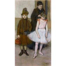 Картина на холсте по фото Модульные картины Печать портретов на холсте Маленькая танцовщица