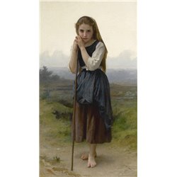 Маленькая пастушка - Модульная картины, Репродукции, Декоративные панно, Декор стен