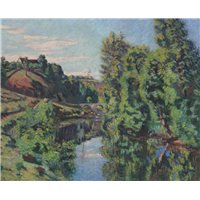 Портреты картины репродукции на заказ - Мост Шарро