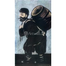 Картина на холсте по фото Модульные картины Печать портретов на холсте Муша с бочонком