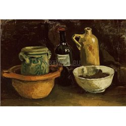 Натюрморт, 1884 - Модульная картины, Репродукции, Декоративные панно, Декор стен