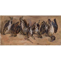 Натюрморт, бекасы - Модульная картины, Репродукции, Декоративные панно, Декор стен