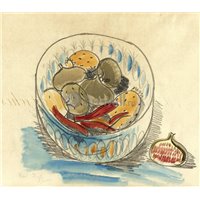 Портреты картины репродукции на заказ - Натюрмортс инжиром и фигами