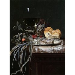 Натюрморт со снедью - Модульная картины, Репродукции, Декоративные панно, Декор стен